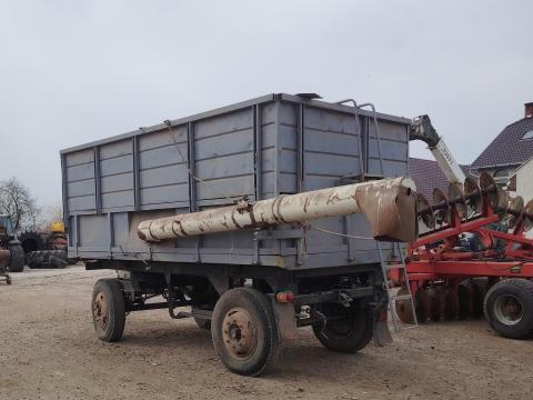 MBP 6,5 tonnás billenős magfeltöltős pótkocsi okmányok nélkül