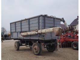 MBP 6,5 tonnás billenős magfeltöltős pótkocsi okmányok nélkül