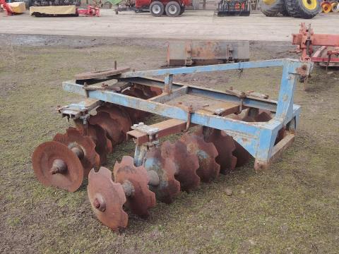 Függesztett 10 lapos tárcsa,  2 méteres