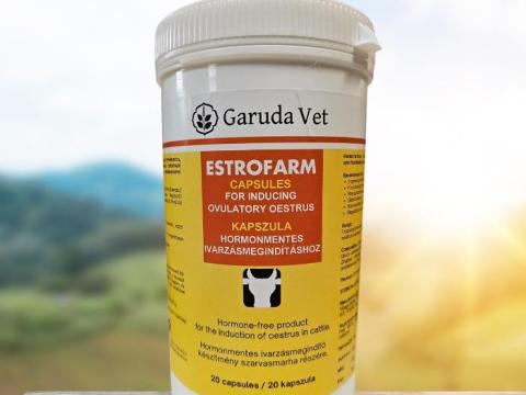 ESTROFARM hormonmentes ivarzásmegindító kapszula szarvasmarha részére (20 db/csomag)