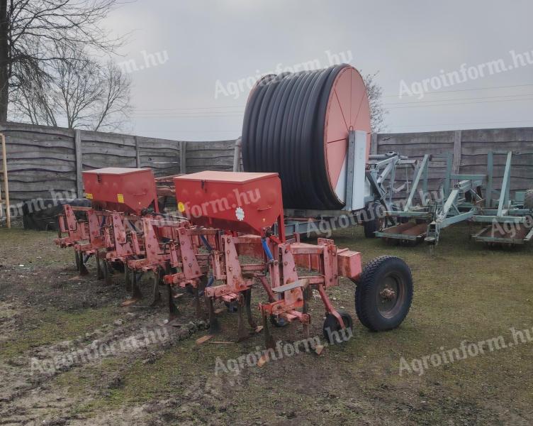 Műtrágyaszórós KSMK 6 soros sorművelő kultivátor