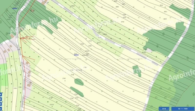 Eladó szőlő és gyümölcsös Edelényben