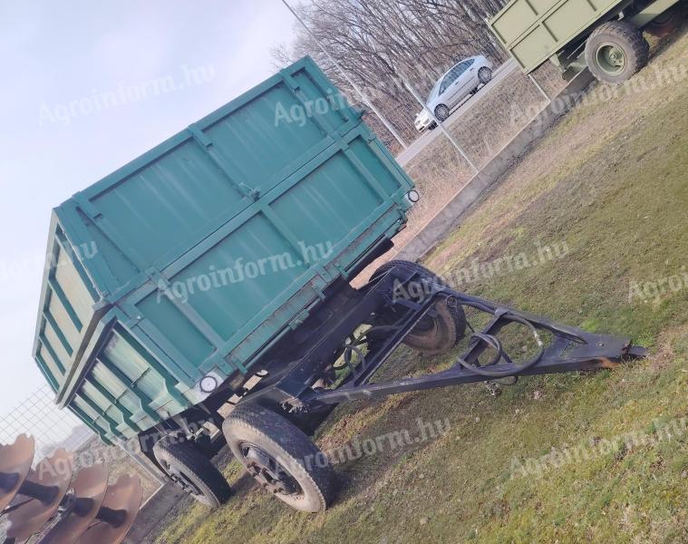 MBP 6,5 tonnás 2 irányban billenős pótkocsi