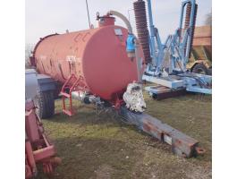 Detk-115 5 m³-es szippantó üzemképes állapotban