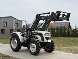 Lovol Foton Europard 504 4x4 traktor blackbull JX50 homlokrakodóval