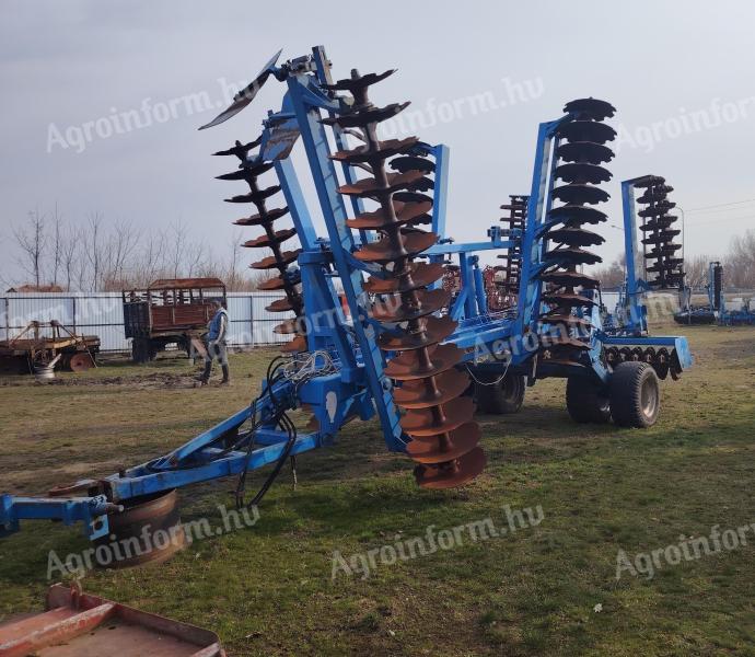 RabeWerk 6 méteres nehéztárcsa,  hengerrel szerelve