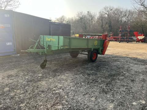 Brantner 2,5 t szervestrágyaszóró