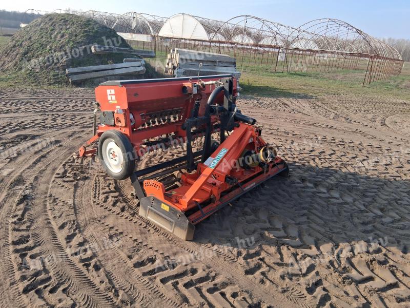 Meritano 2,5 méteres forgóborona + Reform semo 100 2,5 tip apró magos vetőgép