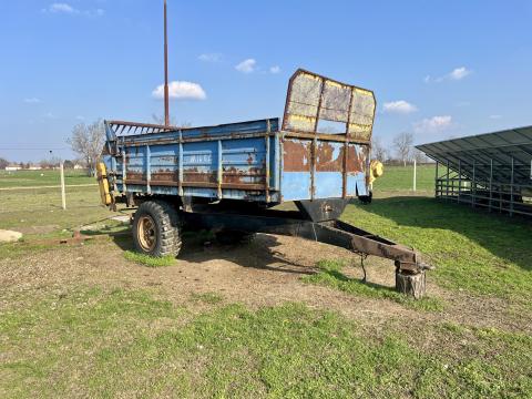 MIG 6A szervestrágyaszóró pótkocsi eladó