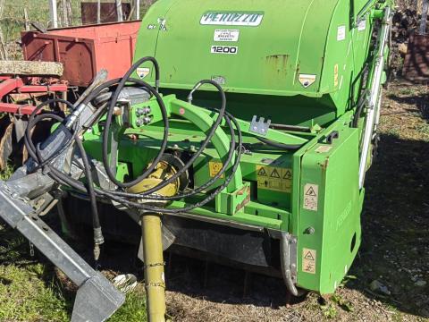 Peruzzo Cobra 1200 Szőlő/Gyümölcsös/Bodza -venyige,  nyesedék (metszési hulladékok) - aprító