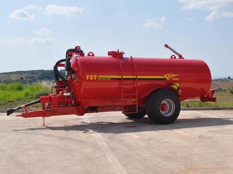 Fimaks FST 10 000 literes hígtrágya tartálykocsi