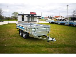 Csak márciusban akciós - új alsókerekes utánfutó (300x150cm) forgalomba helyezve - bruttó 829.000 Ft