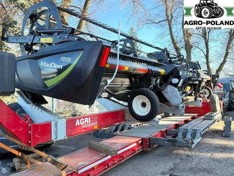 Heder MACDON FD 135 FlexDraper - 2021 rok - 10,7 m - Adaptacja Claas Lexion