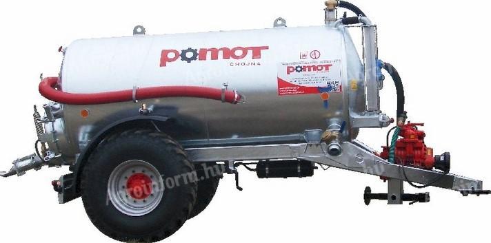 POMOT T507/6 5000 l tartállyal, szippantó önhordó Classic felszereltséggel