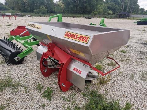 GRASS-ROL MASTER 1200L Rozsdamentes műtrágyaszóró készletről - Royal Traktor