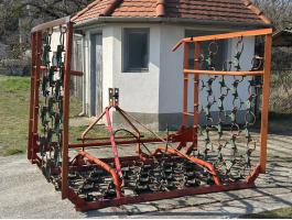 VOGEL-NOOT 5 m láncos rétborona - hidraulikus