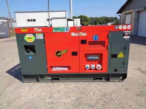 Új Ashita 80 kW áramfejlesztő generátor