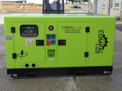 Új Compal 30 Kw-os áramfejlesztő generátor