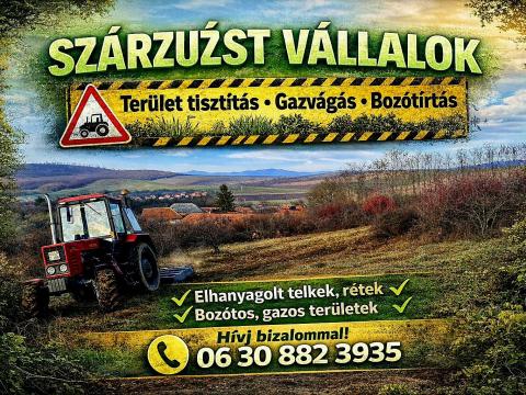 Szárzúzás bérmunka