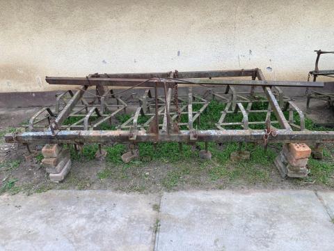 Függesztett fogasborona, 3 táblás, 3,3 m