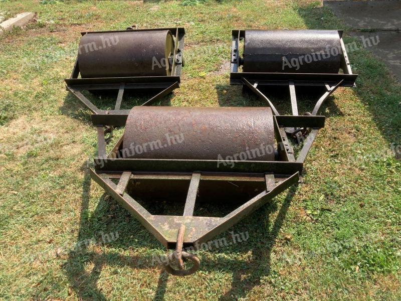 Szántóföldi sima henger, 0,8 m-es hengerek, 3 db