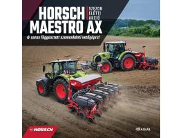 Horsch Maestro 6AX 6 soros szemenkénti vetőgép – korszerű vetéstechnológia