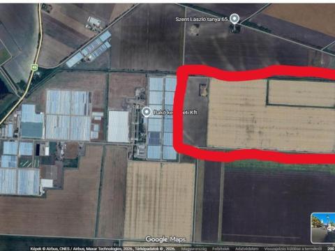 4,26 AK értékű, 0,1537 hektár nagyságú szántó eladó Szentesen