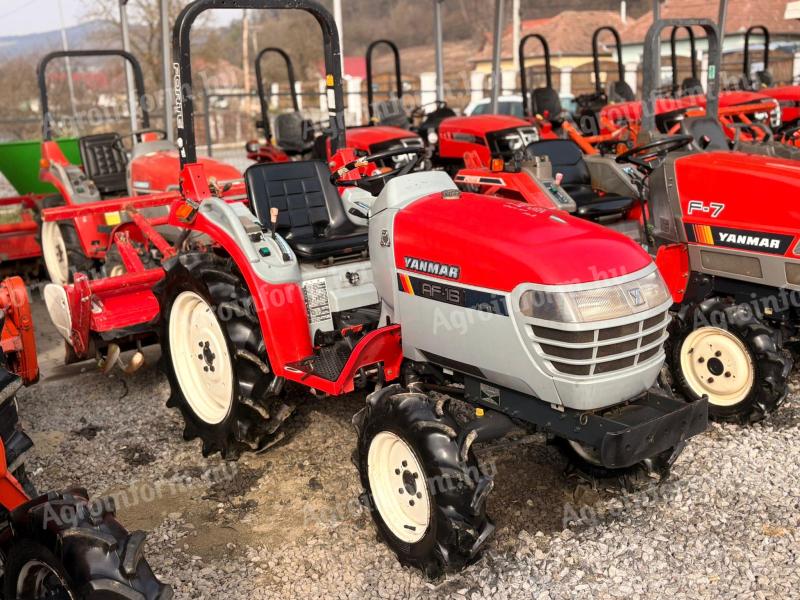 Yanmar AF-16 Forte japán kistraktor - megbízható, gazdaságos és erős mezőgazdasági munkákhoz