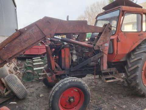 MTZ 80 homlokrakodóval, üzemképesen eladó