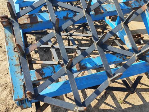 Fogas borona 5 m kézi felcsukású