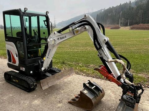 Bobcat E19 minikotró eladó
