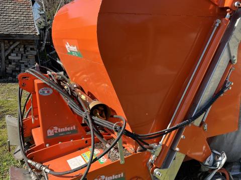 Rinieri TRH-R150 felszedőmotoros mulcsozó gyűjtővel