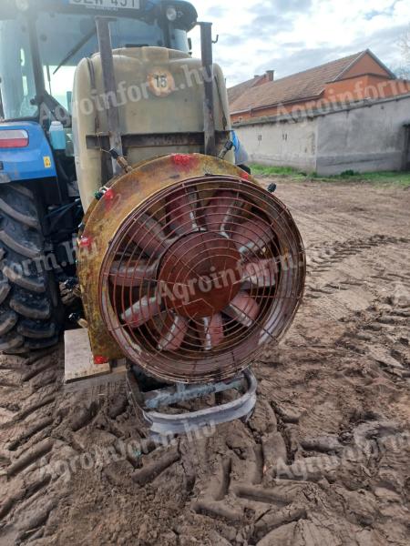 Axiál ventilátoros 350 szőlő gyümölcs permetező