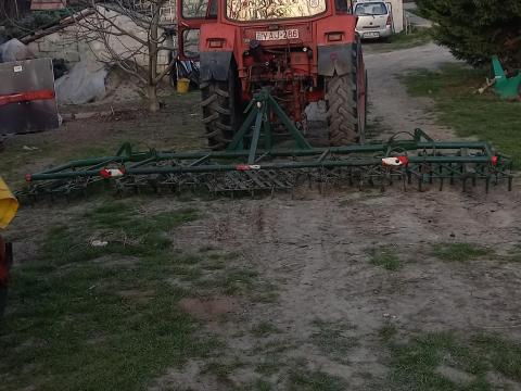 Nehéz fogas borona 5 méteres