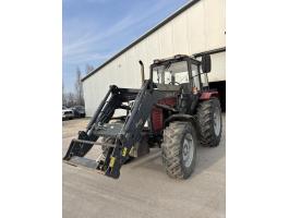 MTZ Belarus 892.2 turbófeltöltős traktor homlokrakóval eladó