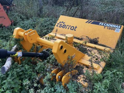 Serrat FX Cadenas T-1800 típusú erdészeti láncos szárzúzó