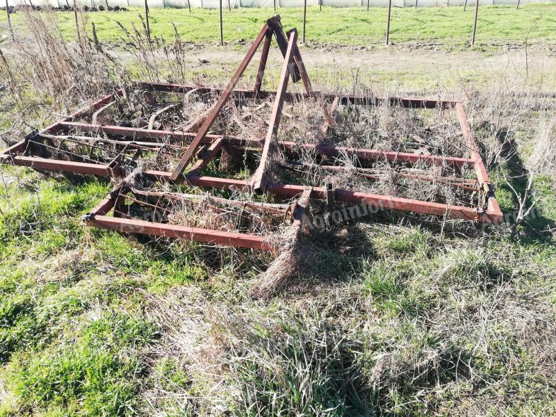 3 méter széles fogas rögtörővel