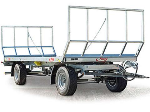 Fliegl DPW 180 B típusú bálaszállító pótkocsi