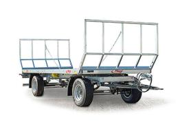 Fliegl DPW 180 B típusú bálaszállító pótkocsi