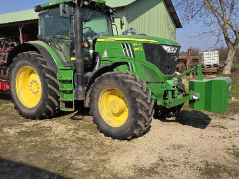 John Deere 6190R eladó, megkímélt állapotban, GPS automata kormányzással