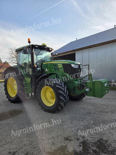John Deere 6190R eladó, megkímélt állapotban, GPS automata kormányzással