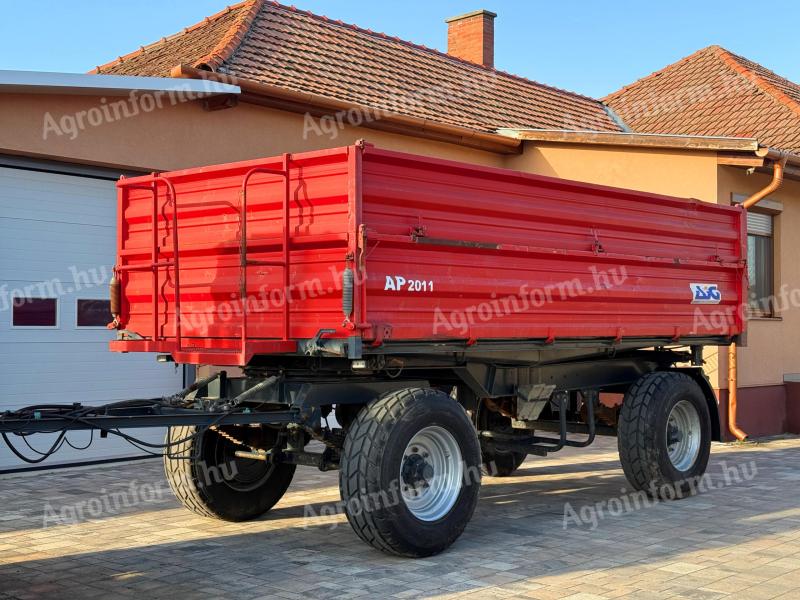 AJG AGROGÉP AP 2011 billenős 2 tengelyes pótkocsi