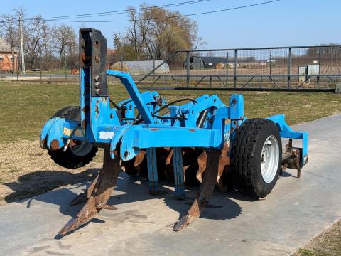 LEKO / LETÁK 3 késes talajlazító hullámos tárcsasorral,  rögtörővel