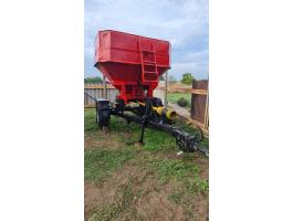 Két tárcsás hidraulikus vontatott műtrágyaszoró eladó