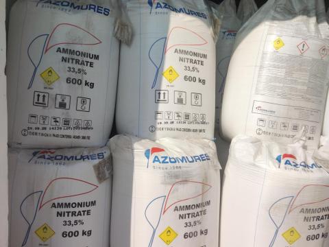 Import ammónium-nitrát műtrágya 33,5% nitrogénnel