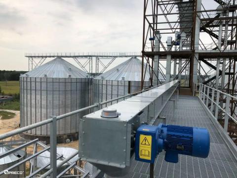 Láncos szállító (Rédler) – ipari anyagmozgató rendszerek forgalmazása és kivitelezése