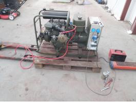 Modernizált katonai aggregátor eladó AVR+LPG