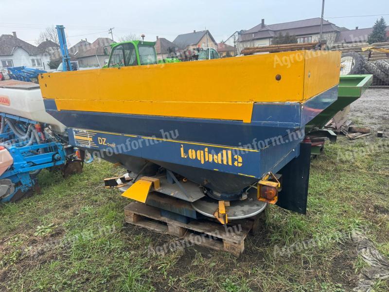 BOGBALLE EX TREND 1500 LITERES,  KÉTTÁRCSÁS MŰTRÁGYASZÓRÓ