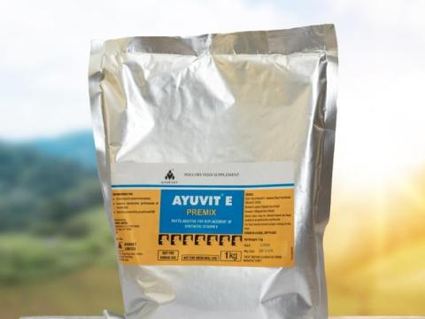 Ayuvit E természetes E-vitamin tartalmú premix baromfinak,  1 kg