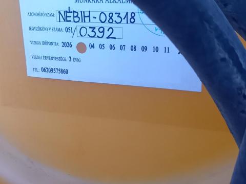 Permetező eladó – 800 l Jar-Met típus, 15 m keret, kevés használattal Permetező eladó – 800 l Jar-Met típus, 15 m keret, kevés használattal